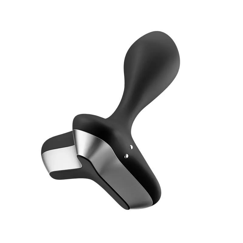 Plug Anal Game Changer com Vibração Satisfyer Preto — vista 7 de 8