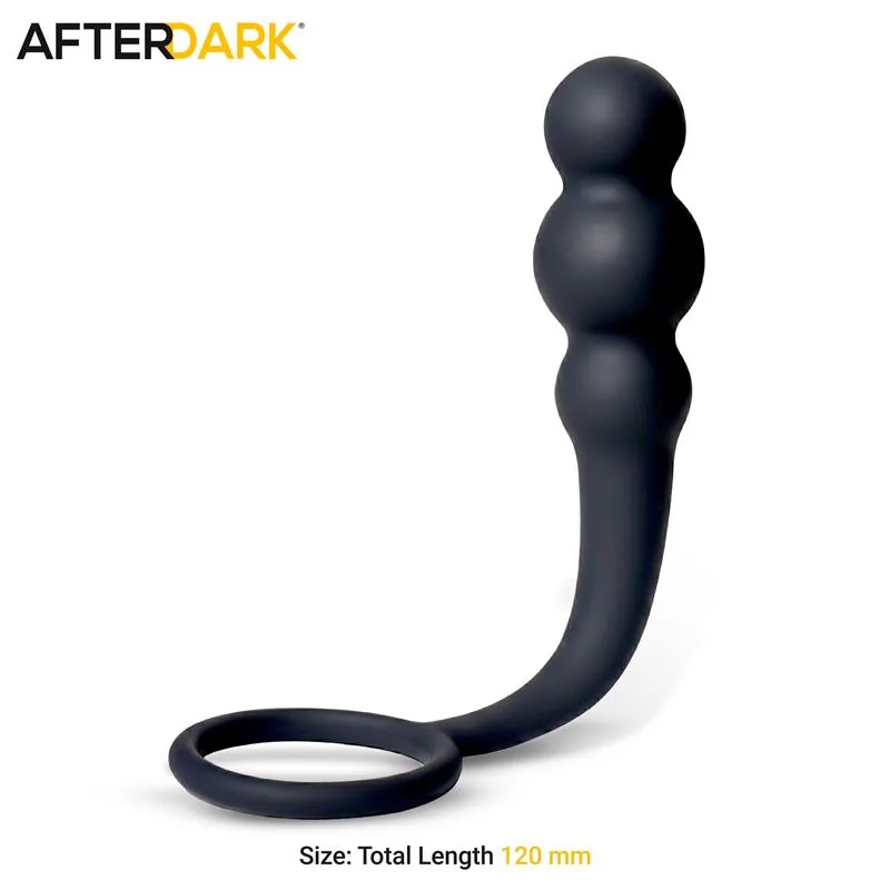 Plug Anal Gert com Anel de Silicone Afterdark — vista 2 de 5