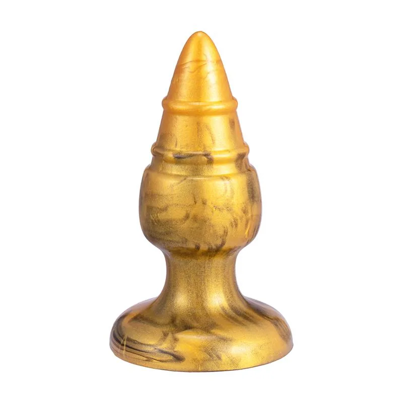 Plug Anal Goldy Fantasy em Silicone Líquido Silexd