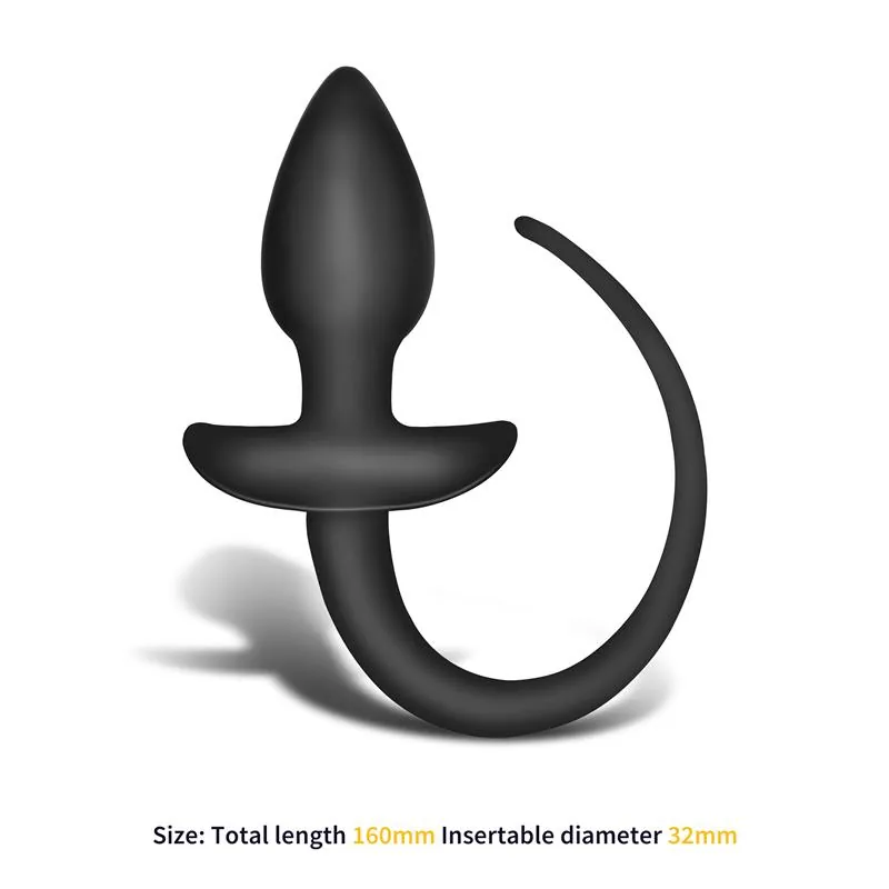 Plug Anal Harthley com Cauda Afterdark 16 cm — vista 2 de 4