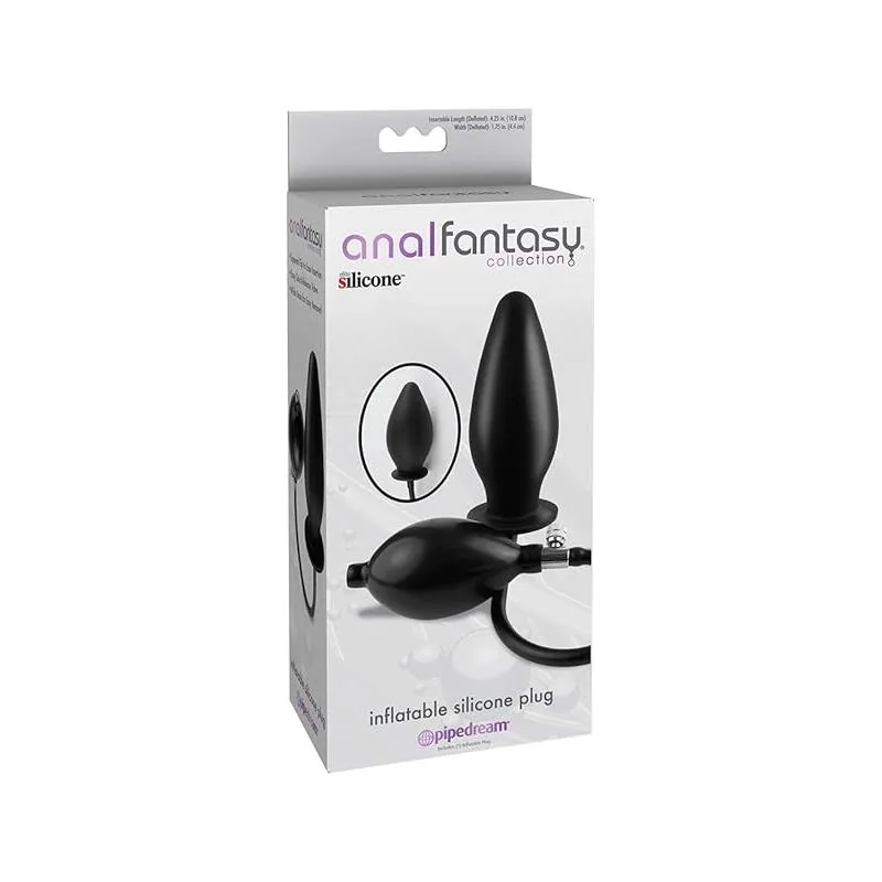 Plug Anal Inflável Anal Fantasy Preto — vista 3 de 3