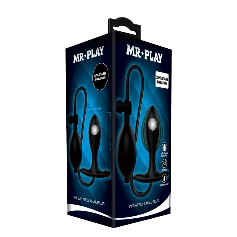 Plug Anal Insuflável com Bola Interna Mr Play — vista 10 de 10