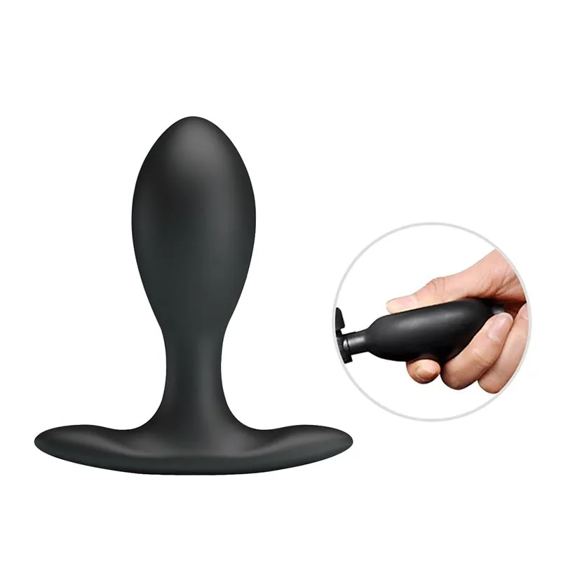 Plug Anal Insuflável com Bola Interna Mr Play — vista 4 de 10