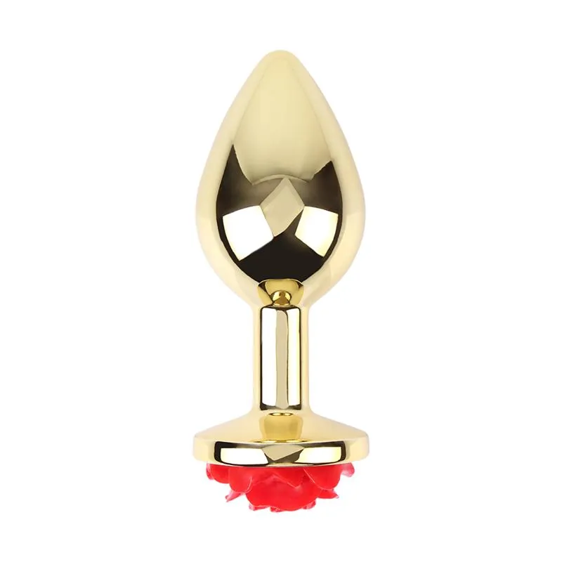 Plug Anal com Joia de Rosa Showy Rose Chisa Tamanho L — vista 2 de 5