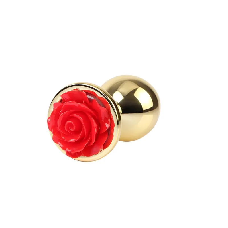 Plug Anal com Joia de Rosa Showy Rose Chisa Tamanho L — vista 3 de 5