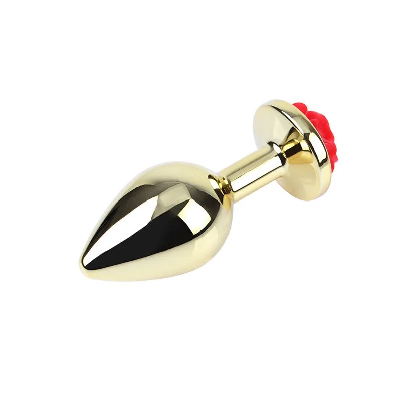 Plug Anal com Joia de Rosa Showy Rose Chisa Tamanho L — vista 4 de 5