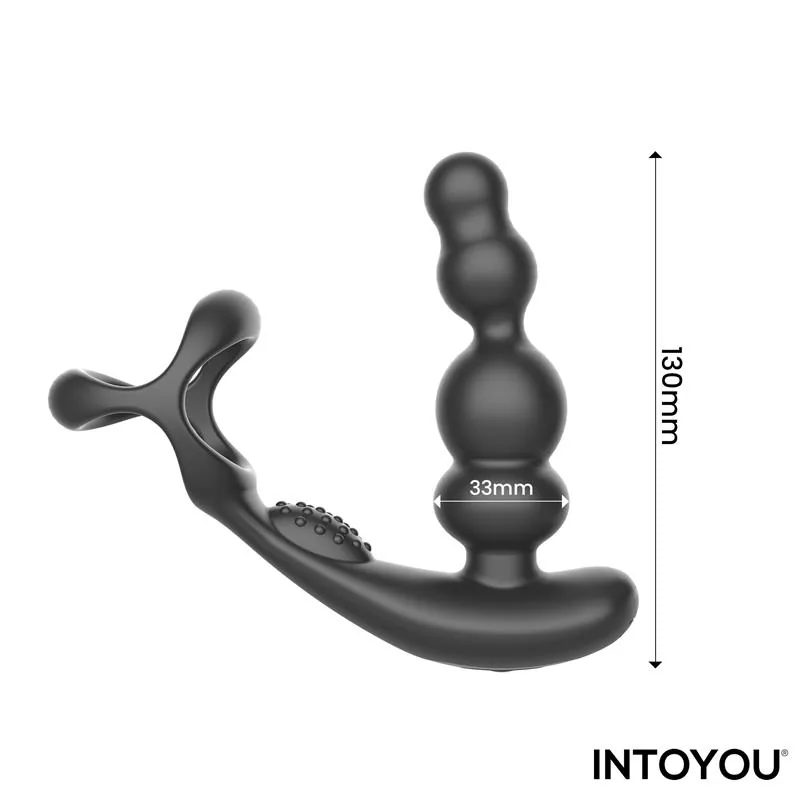 Plug Anal Klark Oscilante com Vibração e Comando à Distância Intoyou — vista 6 de 8