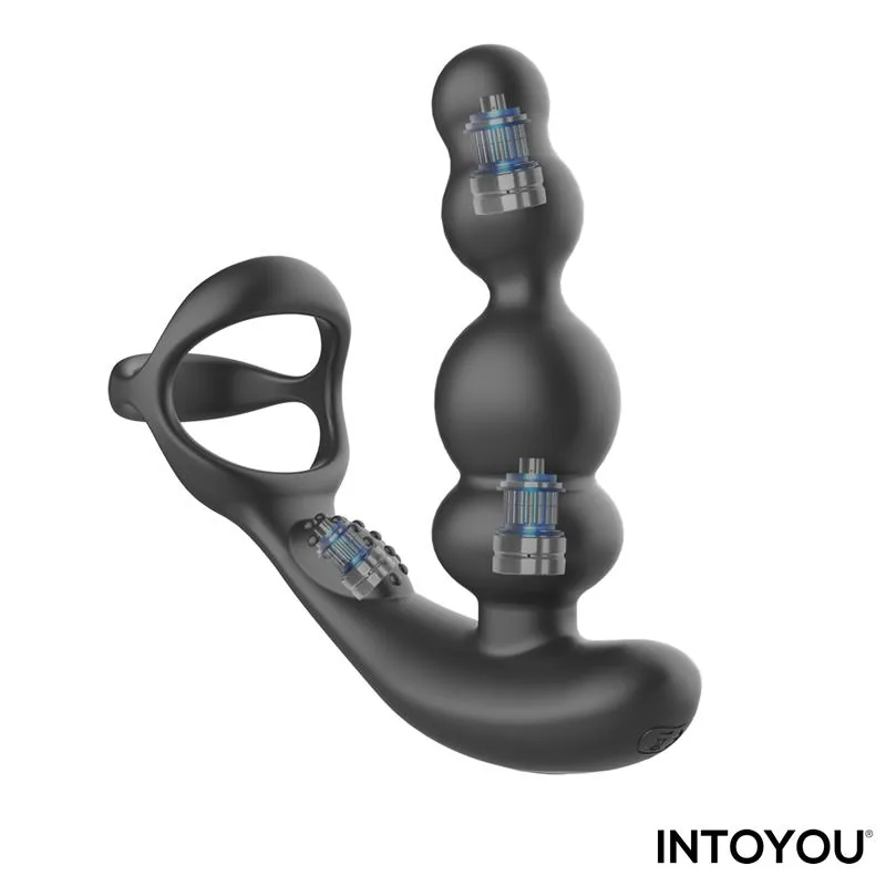 Plug Anal Klark Oscilante com Vibração e Comando à Distância Intoyou — vista 7 de 8