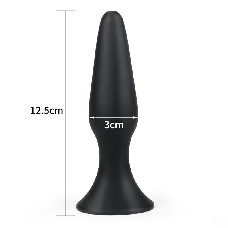 Plug Anal Lure Me Preto Lovetoy Tamanho L — vista 6 de 7