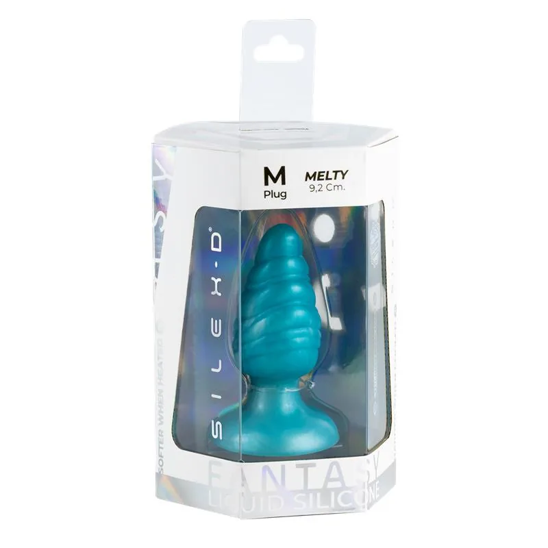 Plug Anal Melty Fantasy em Silicone Líquido Silexd — vista 5 de 5