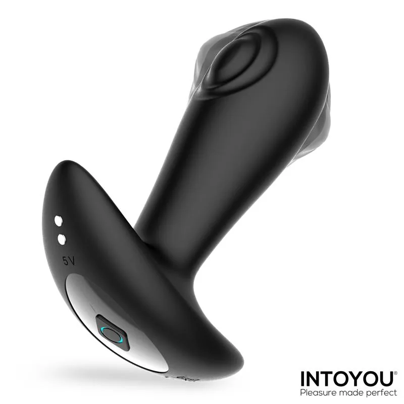 Plug Anal Milton com Duplo Toque e Comando à Distância Intoyou — vista 2 de 8