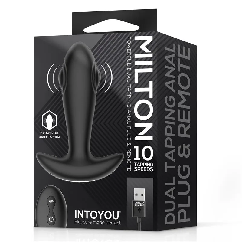 Plug Anal Milton com Duplo Toque e Comando à Distância Intoyou — vista 8 de 8