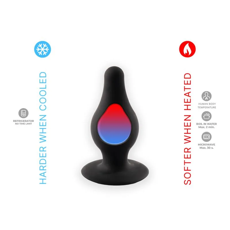 Plug Anal Modelo 2 em Silicone Preto Silexd Tamanho M — vista 4 de 6