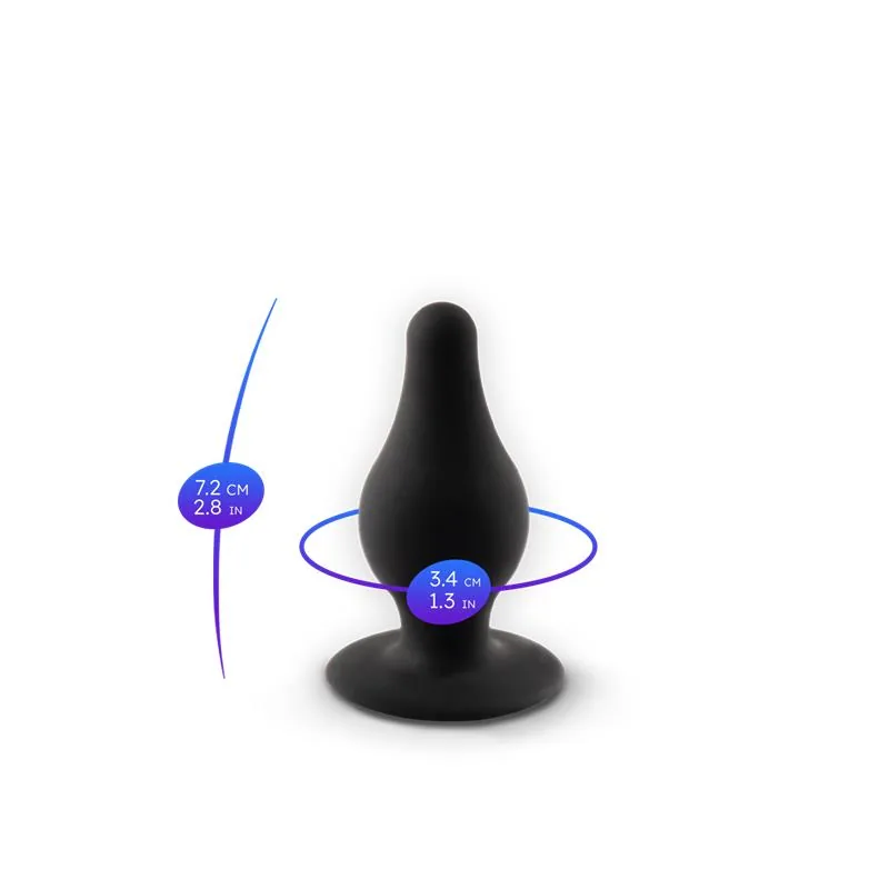Plug Anal Modelo 2 Preto Silexd Tamanho S — vista 3 de 4