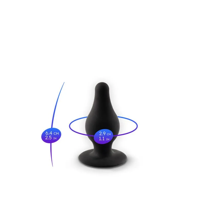 Plug Anal Modelo 2 Preto Silexd Tamanho XS — vista 3 de 4