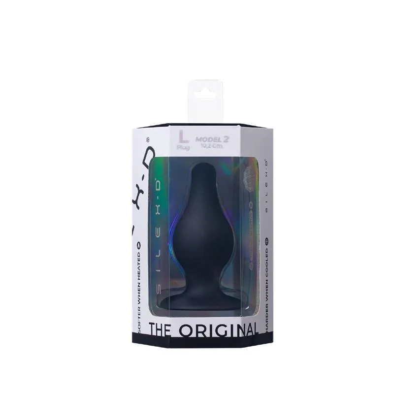Plug Anal Modelo 2 Silexd Preto Tamanho L — vista 6 de 6