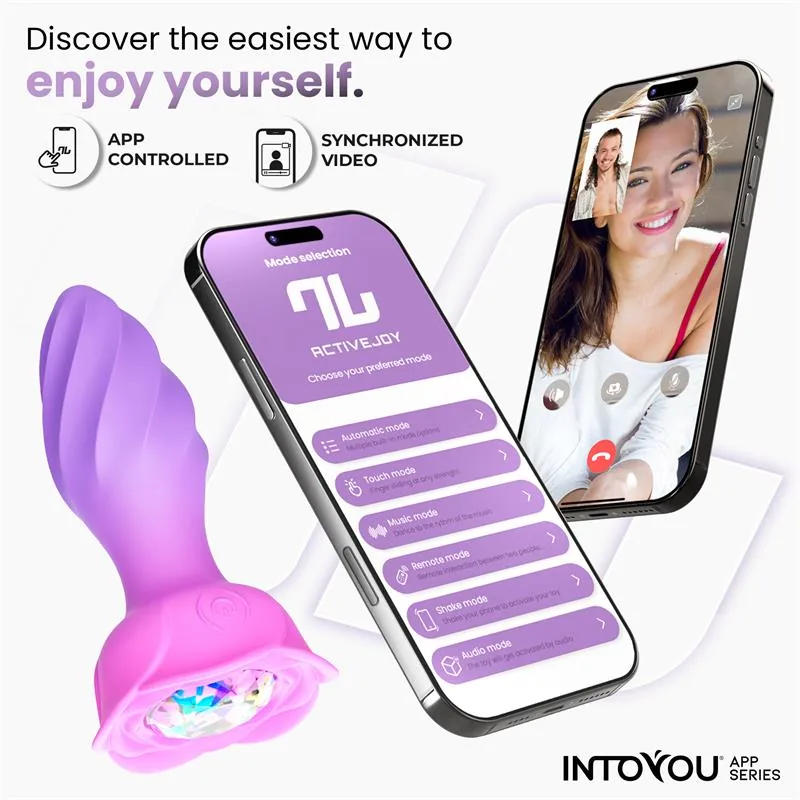 Plug Anal Moxy com Rotação 360º e Aplicação InToYou — vista 5 de 9