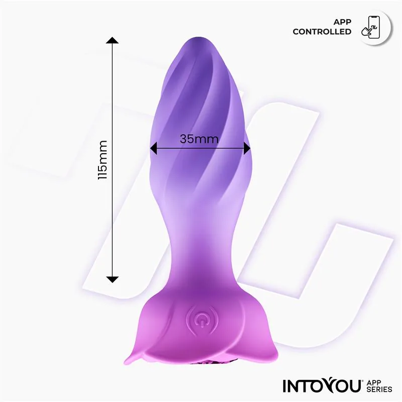 Plug Anal Moxy com Rotação 360º e Aplicação InToYou — vista 8 de 9