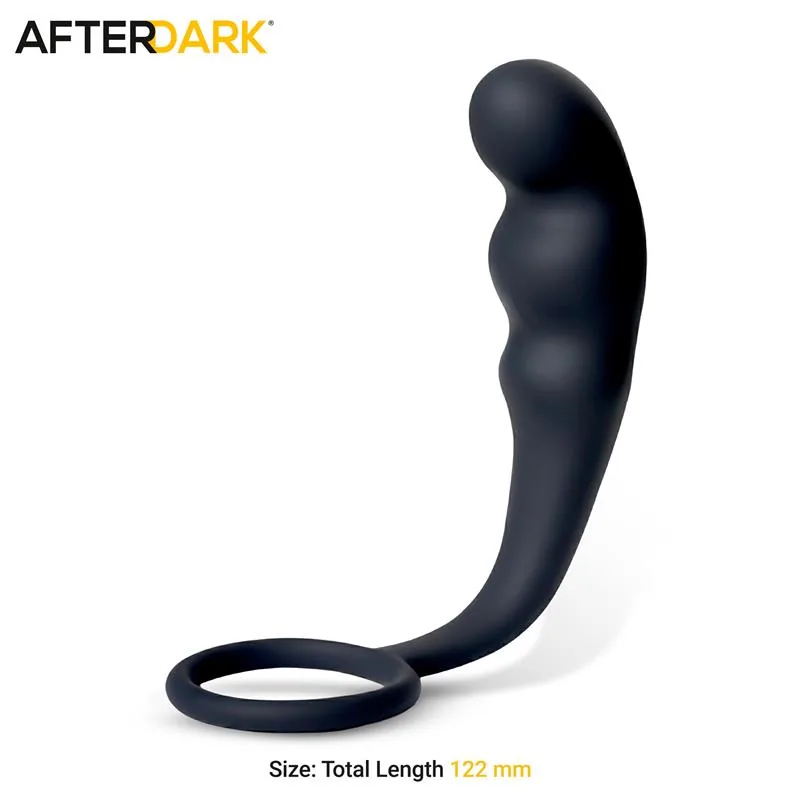 Plug Anal Pantor com Anel de Silicone Afterdark — vista 2 de 5