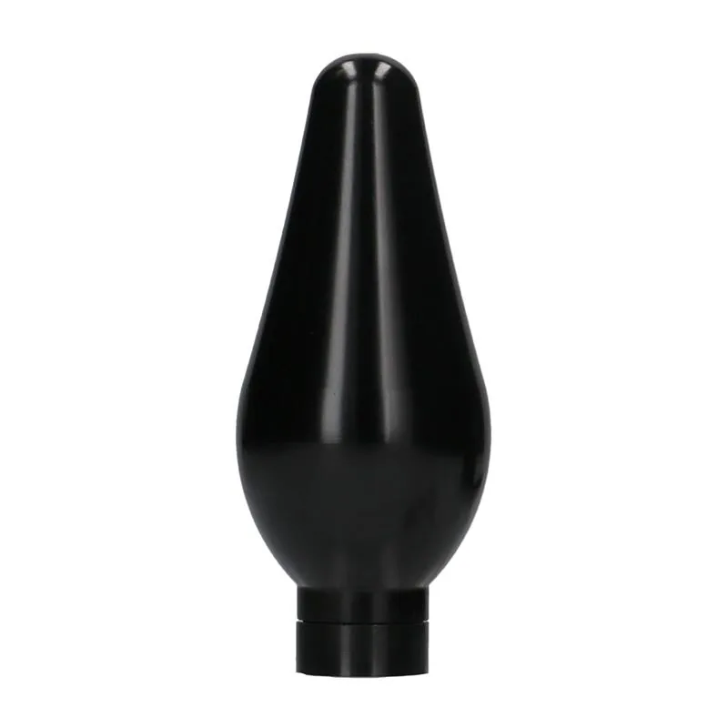 Plug Anal Pontiagudo com Ventosa Ouch Grande Preto — vista 2 de 16