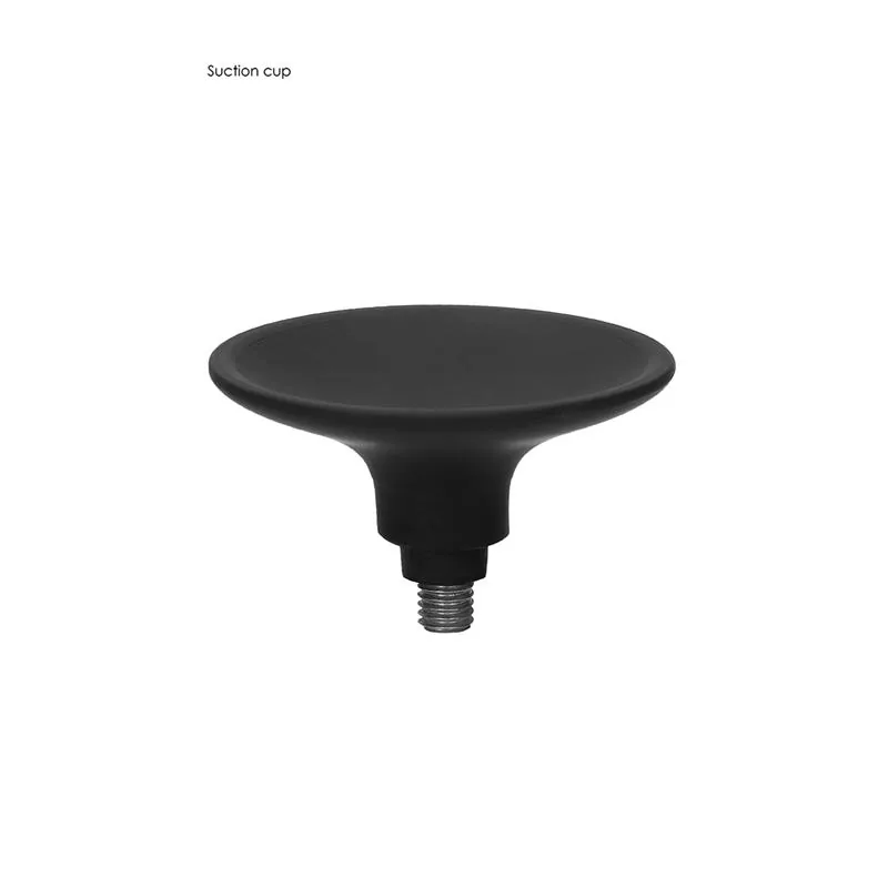Plug Anal Pontiagudo com Ventosa Ouch Grande Preto — vista 5 de 16