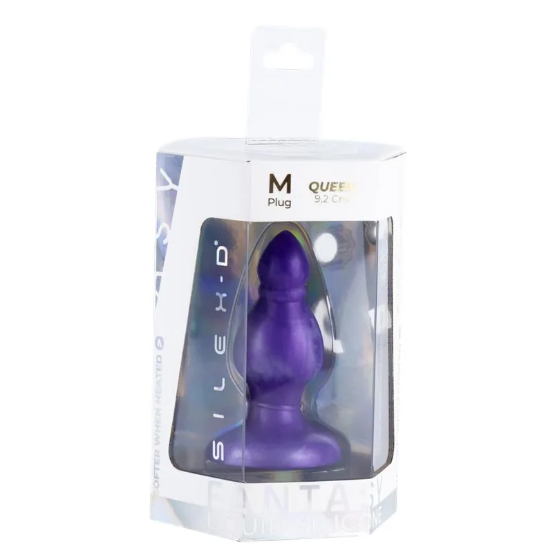 Plug Anal Queen Fantasy em Silicone Líquido Silexd — vista 5 de 5