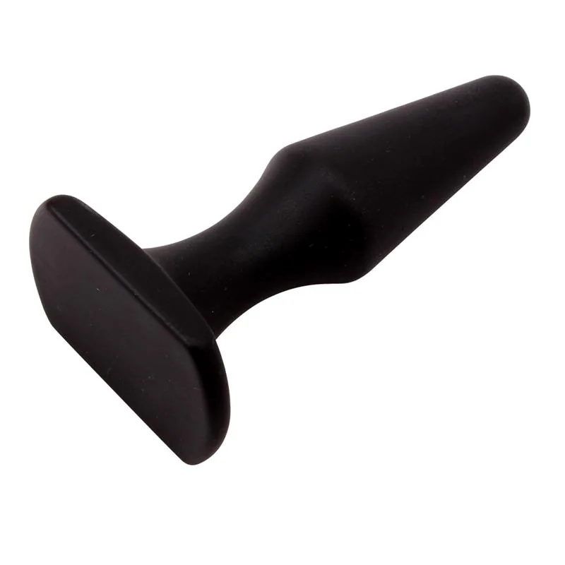 Plug Anal Silicone Chisa Preto 10,4 cm — vista 2 de 3
