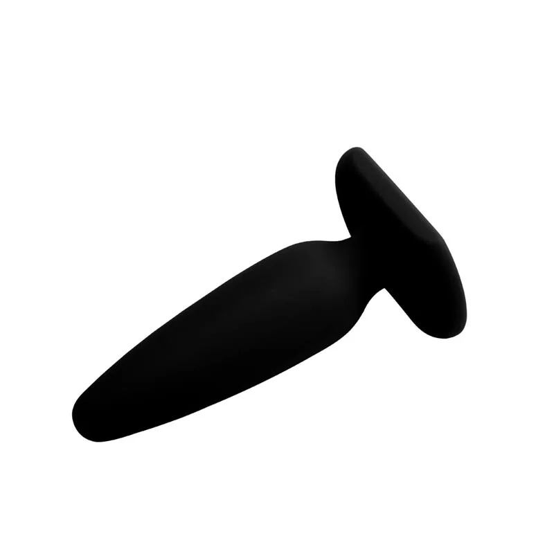 Plug Anal de Silicone Preto Chisa 13,4 cm — vista 3 de 3