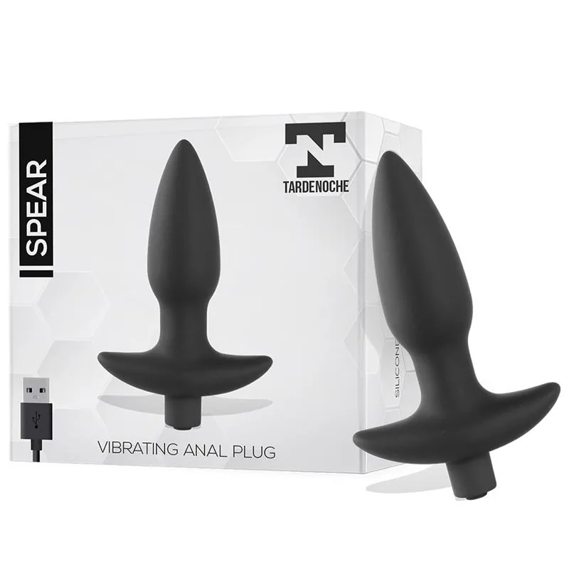 Plug Anal Spear com Vibração em Silicone Tardenoche