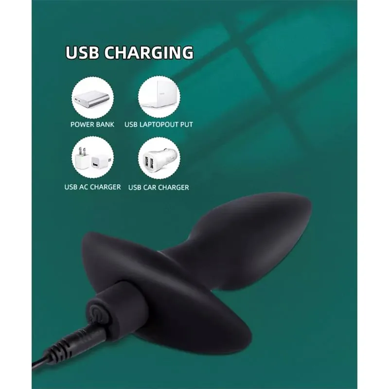 Plug Anal Spear com Vibração em Silicone Tardenoche — vista 8 de 11
