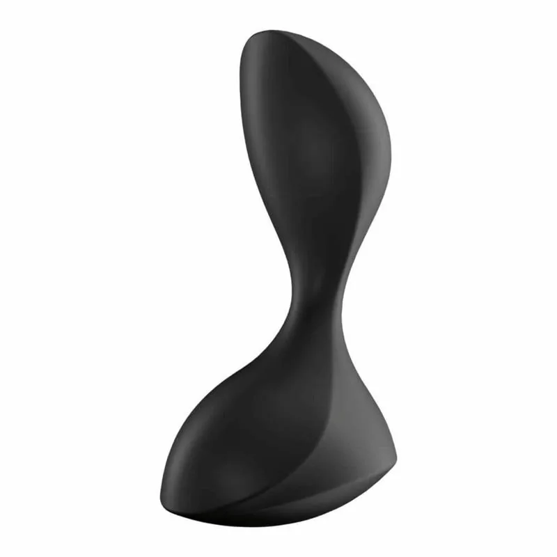 Plug Anal Sweet Seal com Vibração e Aplicação Satisfyer Preto — vista 2 de 3