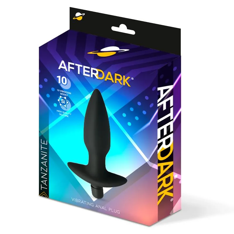 Plug Anal Tanzanite com Vibração Afterdark — vista 5 de 5