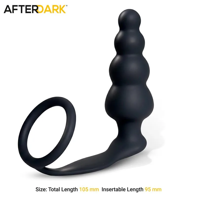 Plug Anal Timko com Anel de Silicone Afterdark — vista 2 de 5