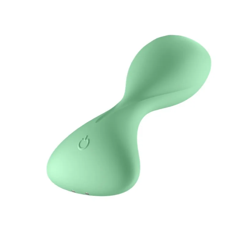 Plug Anal Trendsetter com Vibração e Aplicação Satisfyer Verde Claro — vista 2 de 7