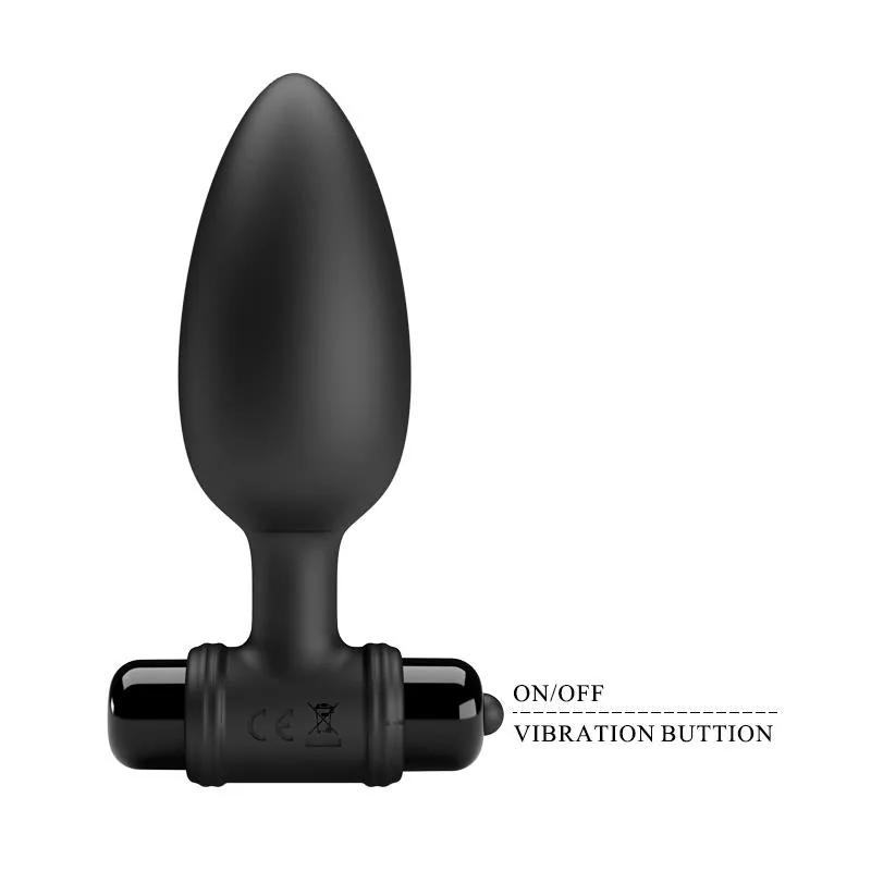 Plug Anal Vibra II com Vibração USB Prettylove — vista 6 de 9
