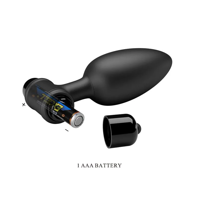 Plug Anal Vibra II com Vibração USB Prettylove — vista 7 de 9