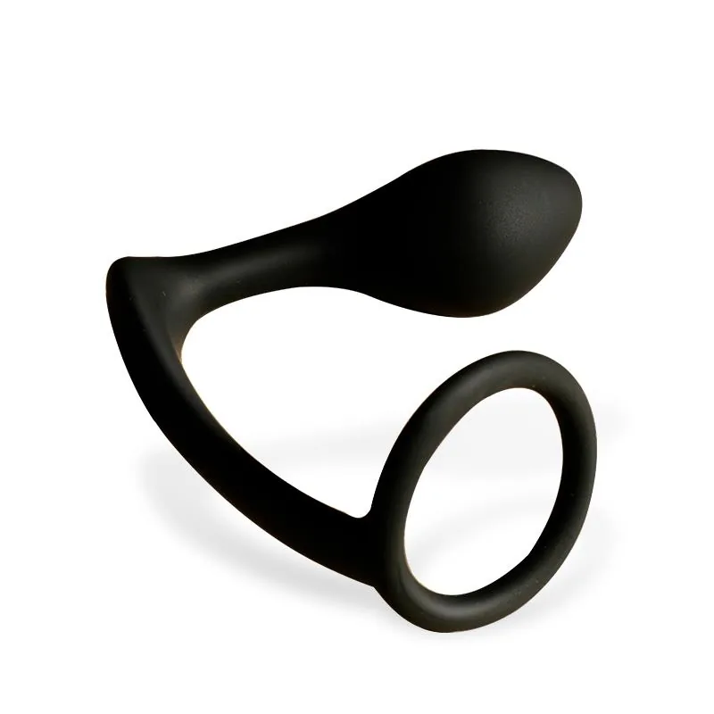 Plug Anal Yastant com Anel para Testículos Afterdark — vista 2 de 5