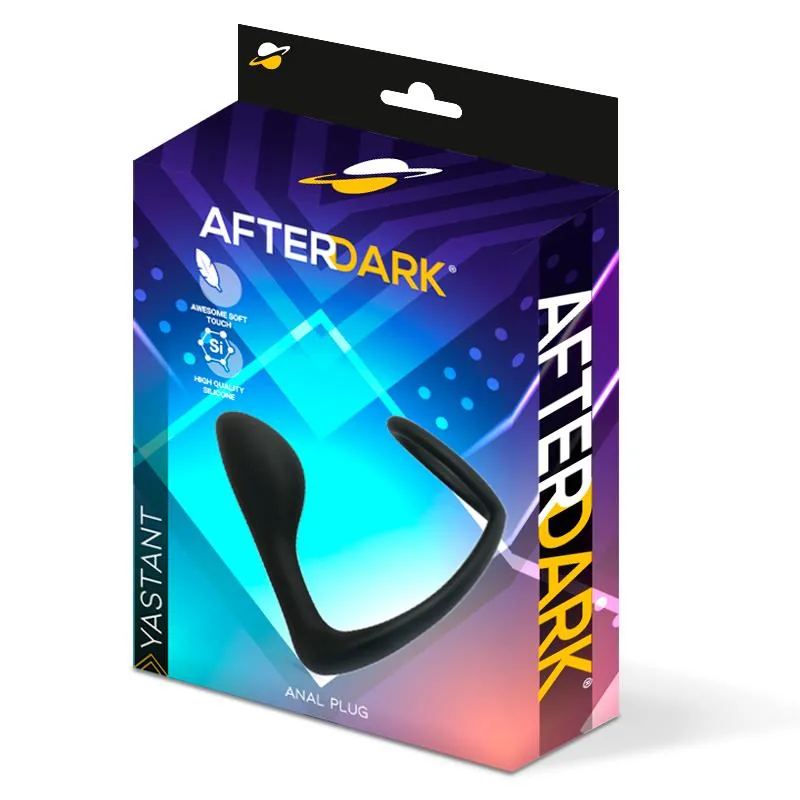 Plug Anal Yastant com Anel para Testículos Afterdark — vista 5 de 5