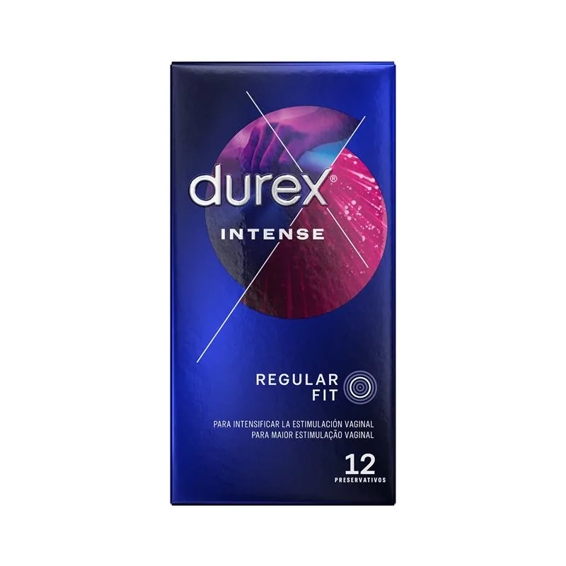 Preservativos Durex Intenso 12 unidades — vista 2 de 3