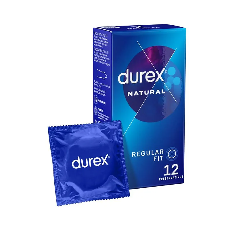 Preservativos Durex Natural 12 unidades