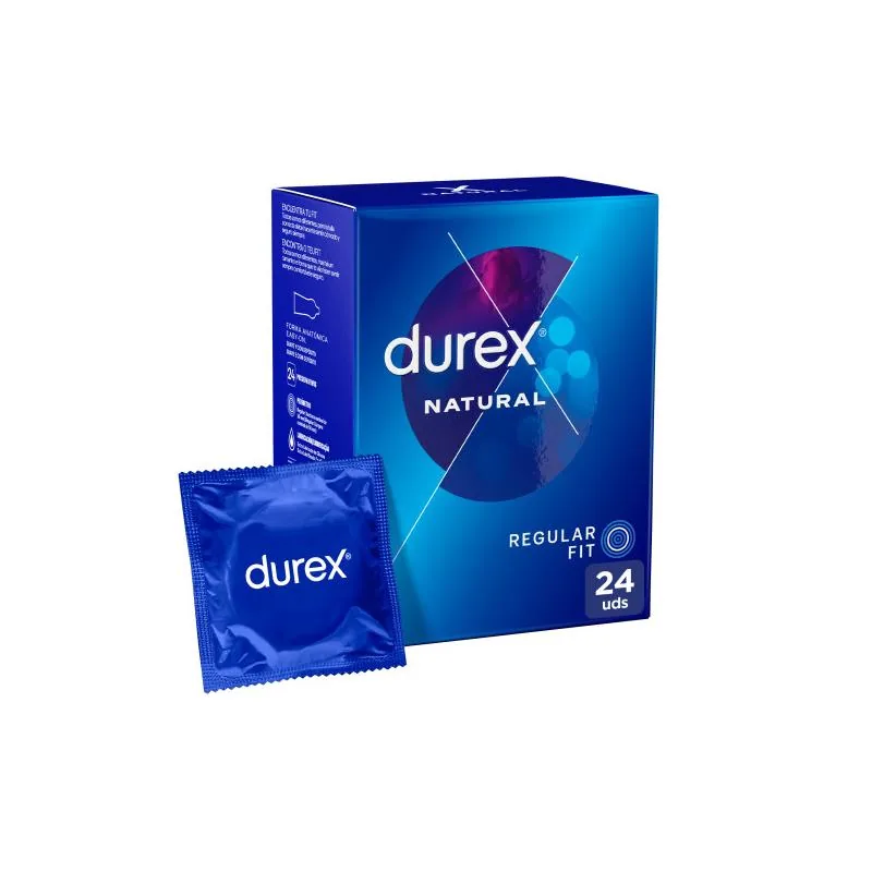 Preservativos Durex Natural 24 Unidades