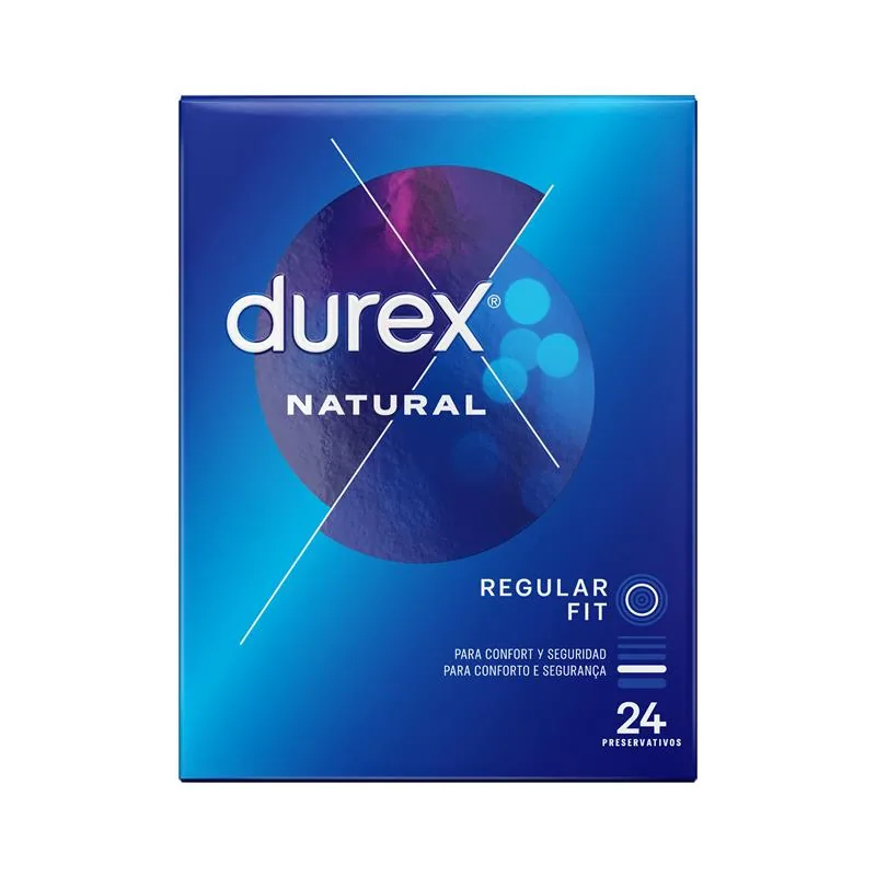 Preservativos Durex Natural 24 Unidades — vista 2 de 6