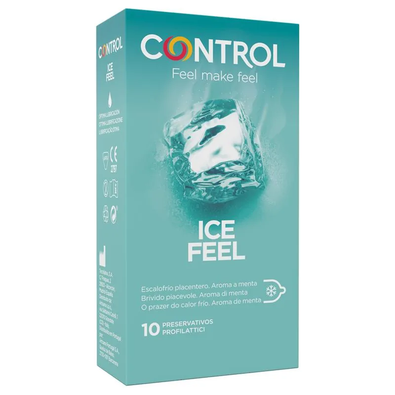 Preservativos Ice Feel Control 10 Unidades