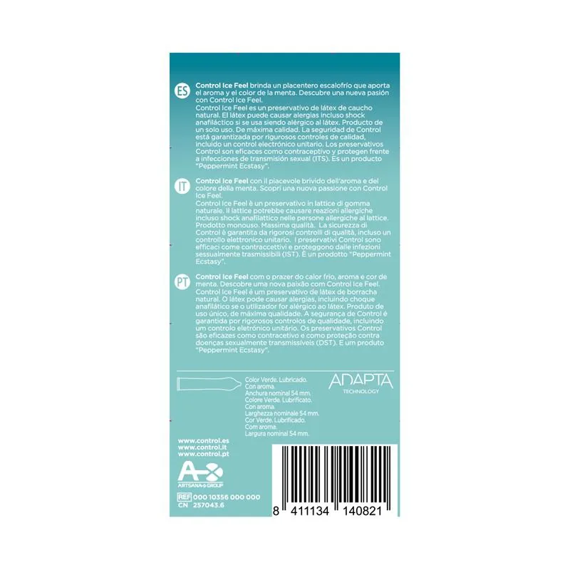 Preservativos Ice Feel Control 10 Unidades — vista 3 de 5
