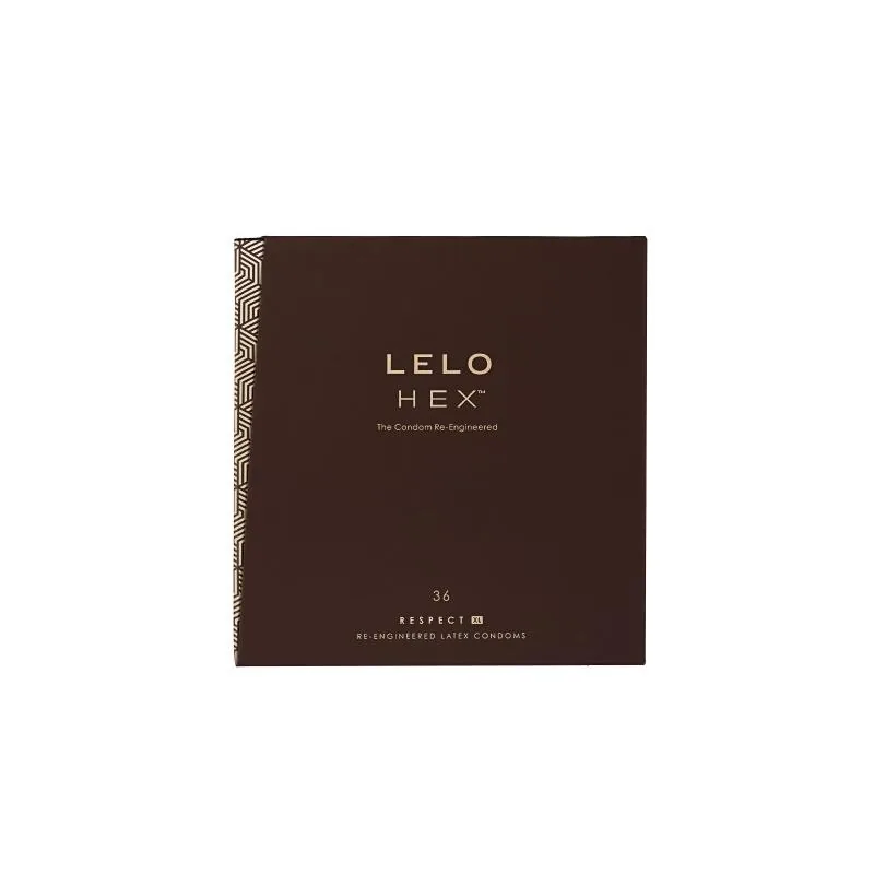 Preservativos LELO HEX Respect XL 36 Unidades