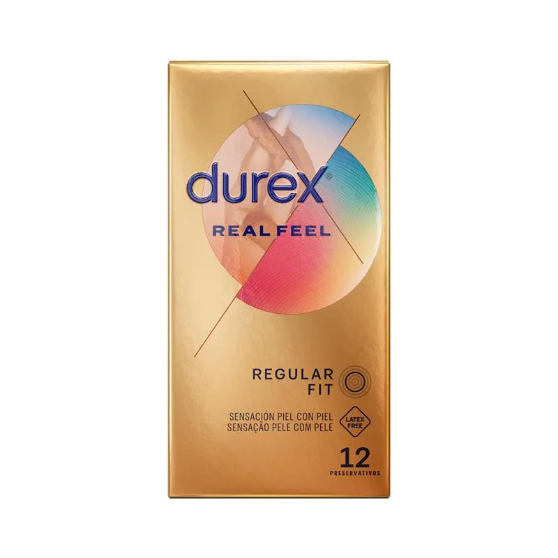 Preservativos Real Feel Durex 12 Unidades — vista 2 de 6
