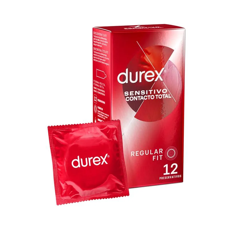Preservativos Sensitivo Super Fino Durex 12 Unidades