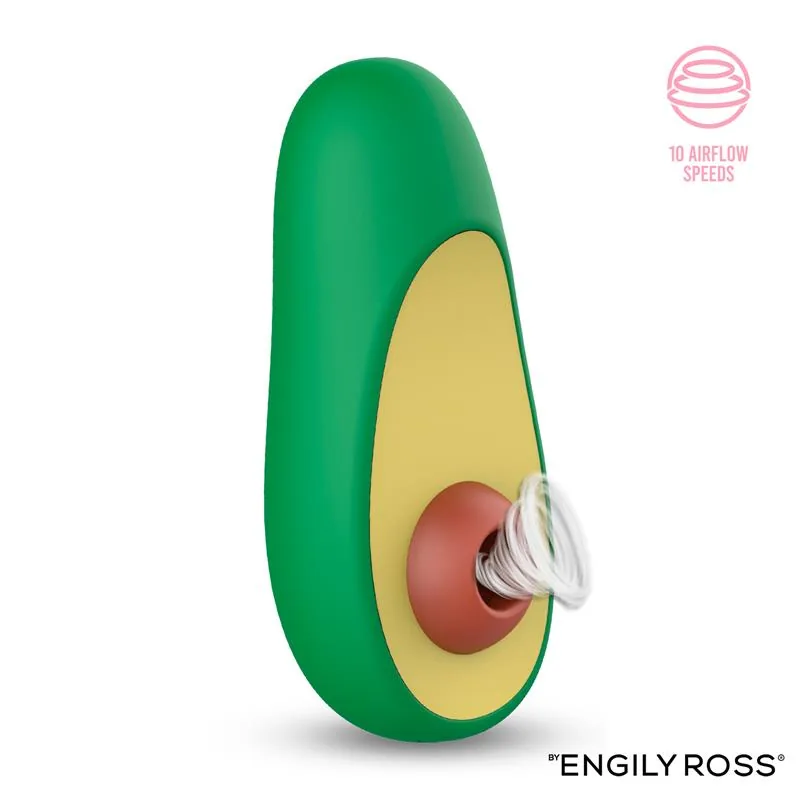 Avocado Estimulador de Clítoris com Sucção — vista 2 de 3