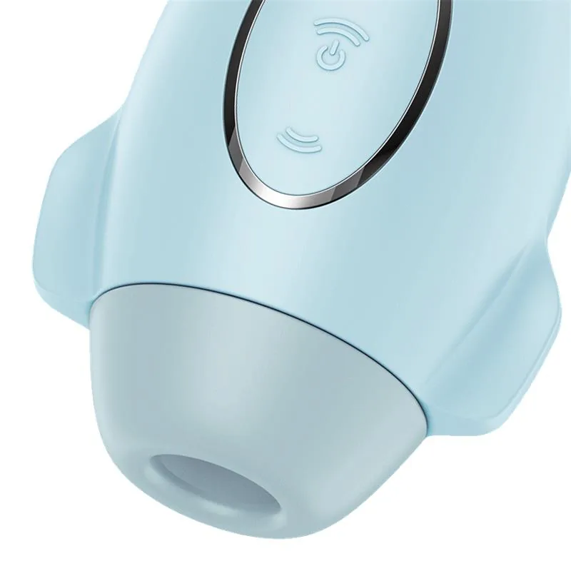 Mission Control Succionador e Vibrador Azul — vista 3 de 3