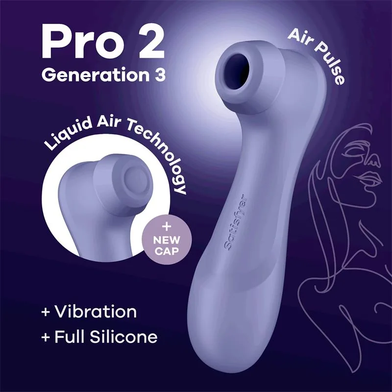 Pro 2 Gen 3 Sucção e Vibração Lilás
